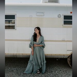 Free People Paradiso dress in springdust